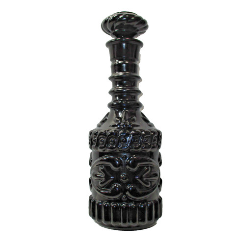 Vintage 1974 black glass jim - black,