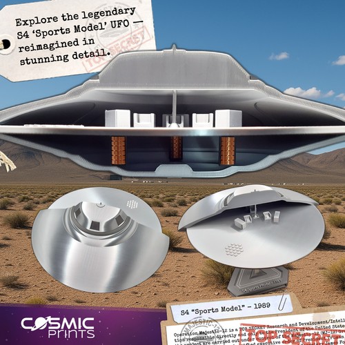 Bob lazar ufo - bob, model