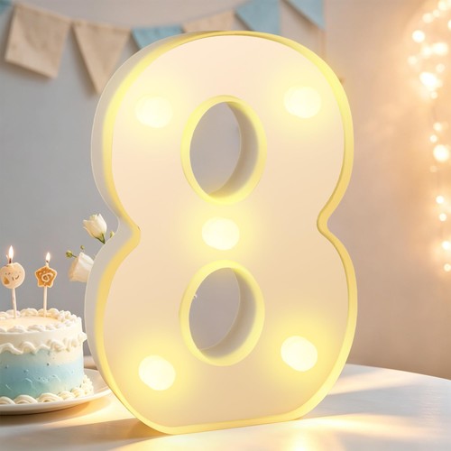 Light number marquee - 8,,