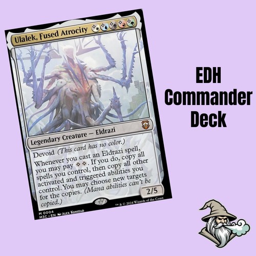 Ulalek eldrazi commander deck - commander,