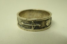 VINTAGE 925 STERLING SILVER HAND CRAFTED RING 