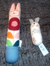 Jane Foster and Cath Kidston Rabbit Fabric Toys for Baby/Toddler