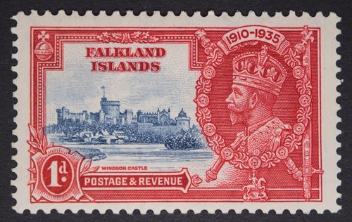 Falkland sg139d 1935 kgv - falkland,