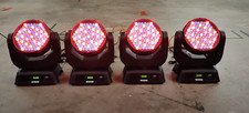  Chauvet Qwash 360z moving LED wash lights excellente condition