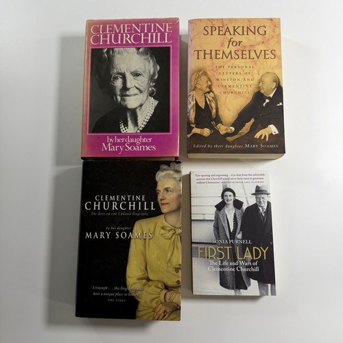 Clementine churchill book lot - churchill,