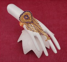 Ring bracelet gold plated - ring,