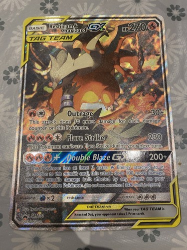 Reshiram charizard gx sm201 - reshiram,