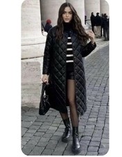 NWOT! ZARA Black Faux Leather