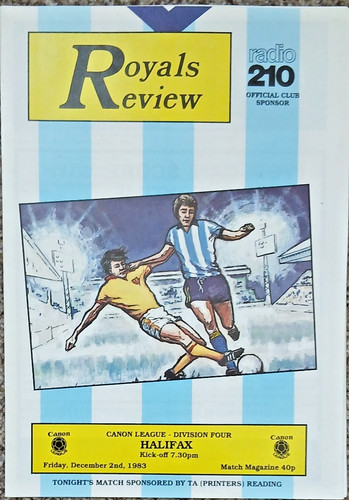 Reading halifax town 2 - v,