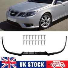 For Saab 9-3 MK1 MK2 Cupra R Lip 3 Pcs Front Bumper Splitter Spoiler Lip +Screws
