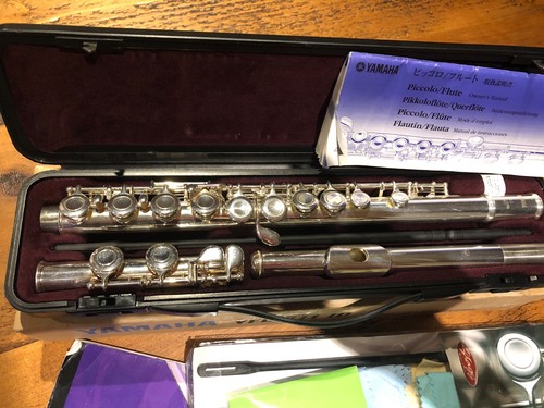 Flute yamaha yfl 211 with - yfl-211,