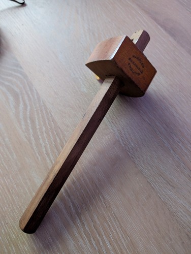 Vintage wooden marking gauge - vintage,