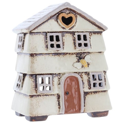Village pottery cream - cream, beehive