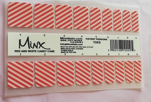 Red white candy - red, minx