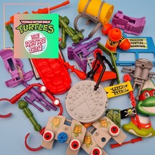 Vtg Teenage Mutant Ninja Turtles TMNT Vehicle & Playset Parts Accessories 80 90s