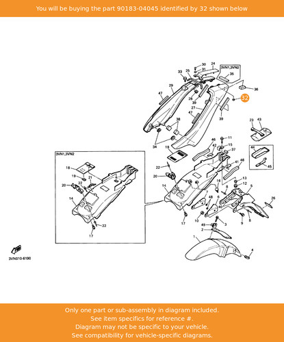Yamaha nut spring - nut,,