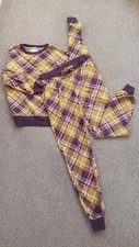*** GORGEOUS NEXT LADIES CHECK PYJAMAS ***SIZE SMALL (8-10) BNWOT