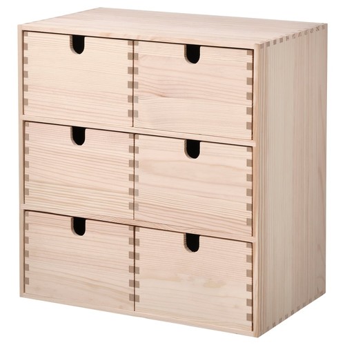 Ikea moppe mini wooden chest - moppe,