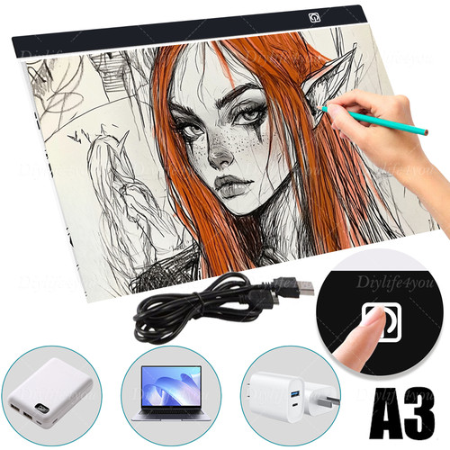 Led drawing copy board - drawing,