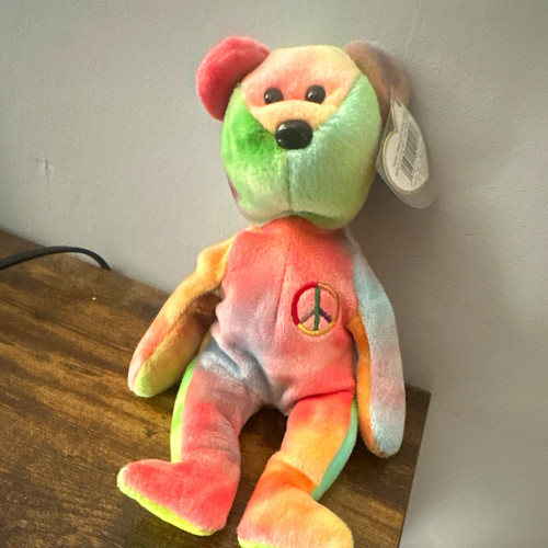 Beanie babies peace bear - ty,