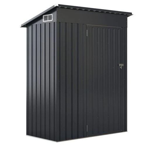 Metal pent shed - 5’x3′,