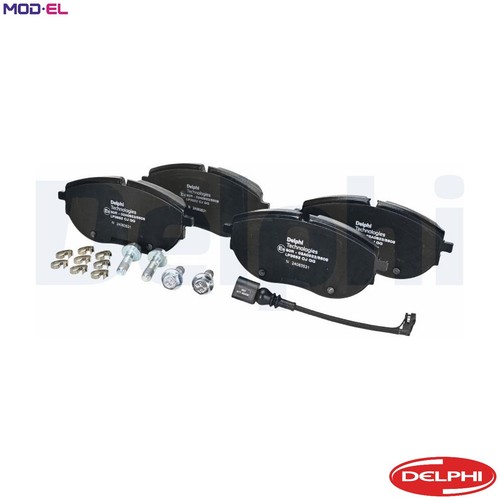 Brake pad set disc - brake,