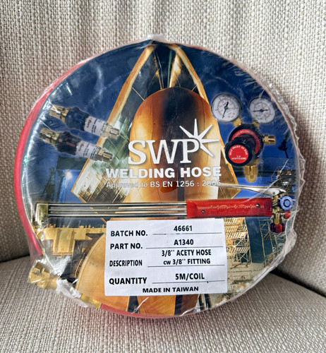 Swp torch hose 8in acetylene - swp,