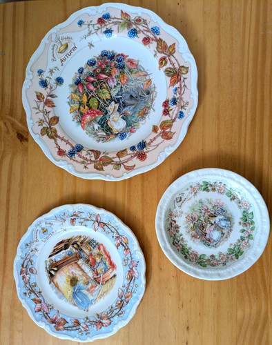 Mixed royal doulton - royal, brambly