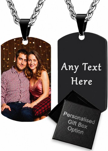 Custom square photo tag - custom,