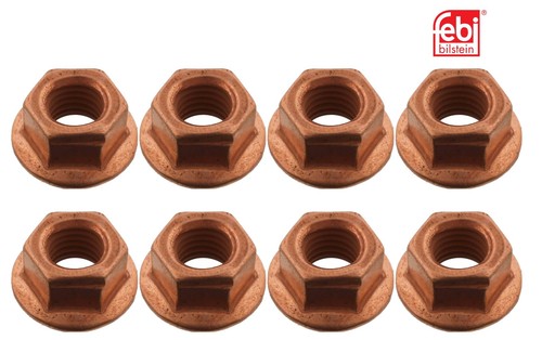 Febi exhaust manifold nuts - manifold,