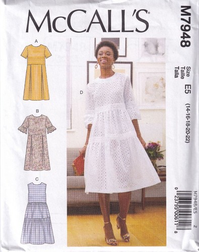 Mccalls 7948 dresses - 7948,