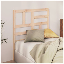 Headboard Solid Pine Natural