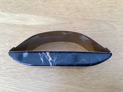 Vintage art deco black - deco, marble