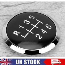 VW Transporter T5 T5.1 Gear Stick Knob Badge Cover Trim Cap Emblem 6 SPEED