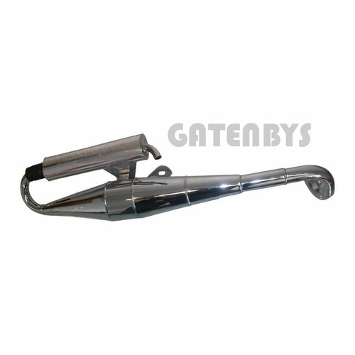 Scooter sports chrome exhaust - sports,