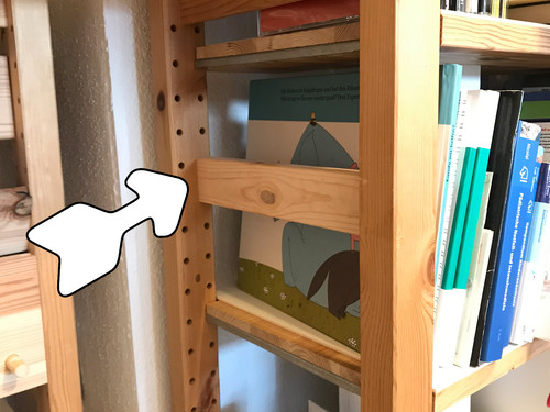 Shelf braces bookends - braces,