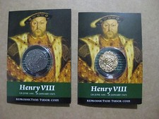 Henry V111 Coin Packs - Half Angel And Groat