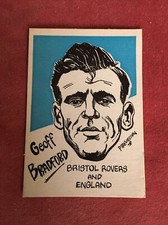 3 varieties of MASTER VENDING FOOTBALLERS GUM CARD # 17 BRADFORD, BRISTOL ROVERS