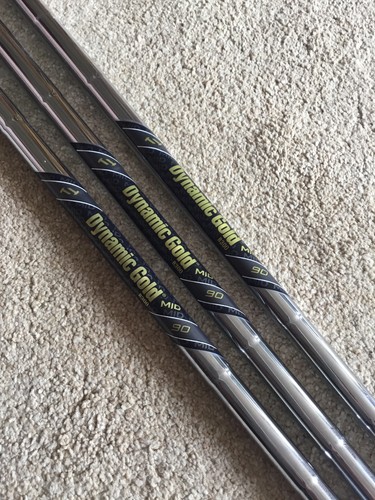 Dynamic gold wedge shaft set - gold,