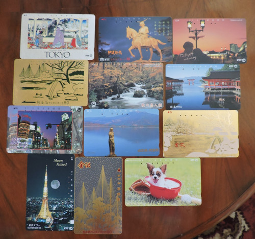 Assorted japan phone cards - ,