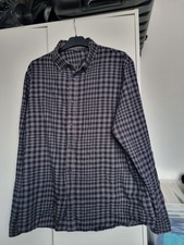 Livergy XL Grey Navy Check