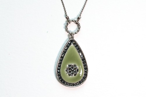 Pilgrim teardrop pendant - teardrop,