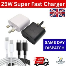 25W Super Fast Charger Plug &