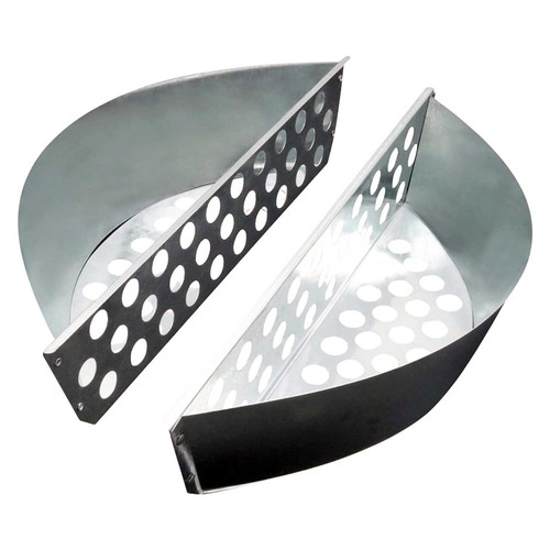 Pcs steel bbq grill basket - 2,