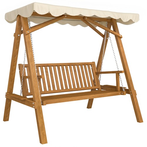 Outsunny seater wooden - seater,