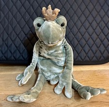 Jellycat Frog Prince Kiss , Retired 