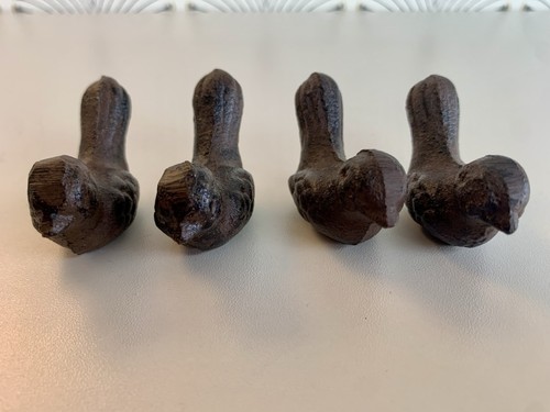 Set cast iron bird - of,
