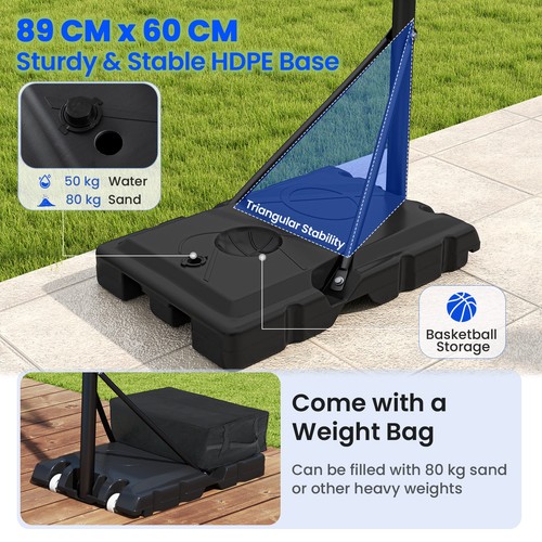 Adjustable basketball hoop - adjustable,