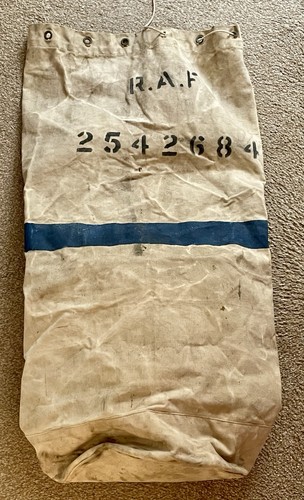Vintage raf blue stripe - stripe, kitbag
