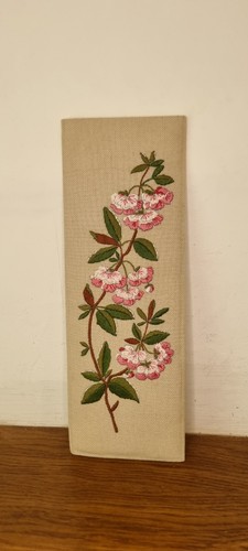 Vintage crewel work embroidery - vintage,